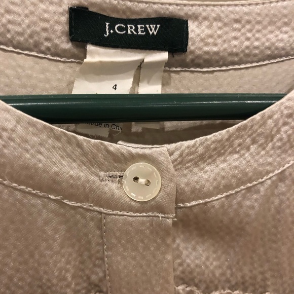 J Crew 100% Silk Blouse - Picture 3 of 5